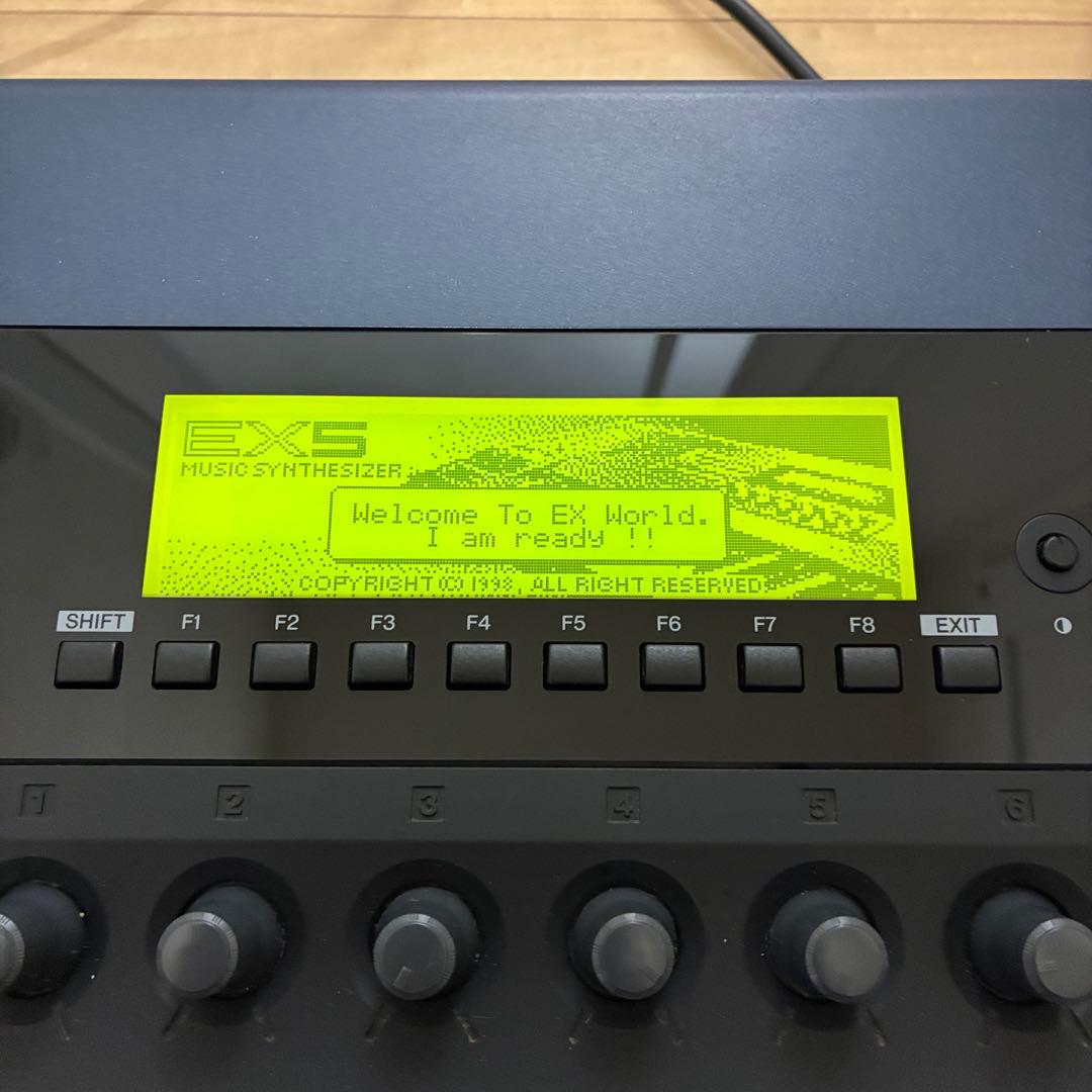 メンテ済み　動作良好！完動品 Yamaha EX5 シンセサイザー 76鍵