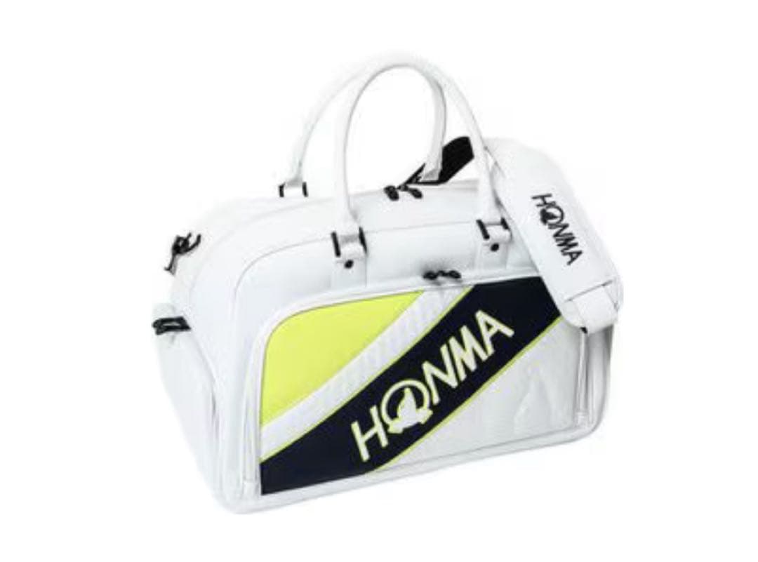 HONMA キャディバッグ ホワイト/イエロー