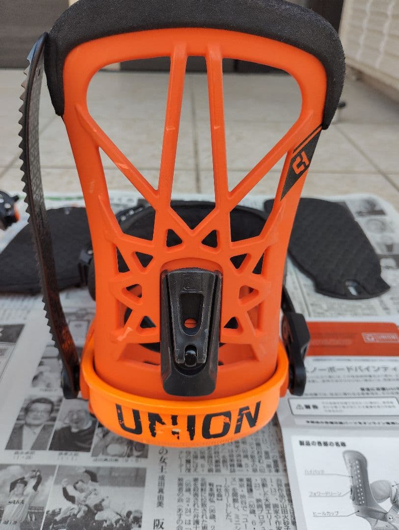 スノーボード union binding flite pro