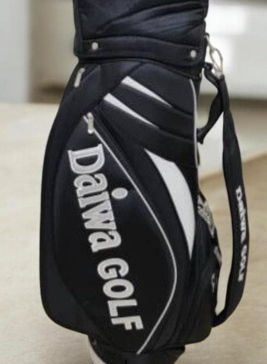sorara♡ プ送料無料/Daiwa GOLF ブラックキャディバッグ