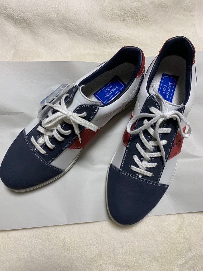 希少❤︎【BENETTON GOLF 】カジュアルゴルフシューズ　24.5cm