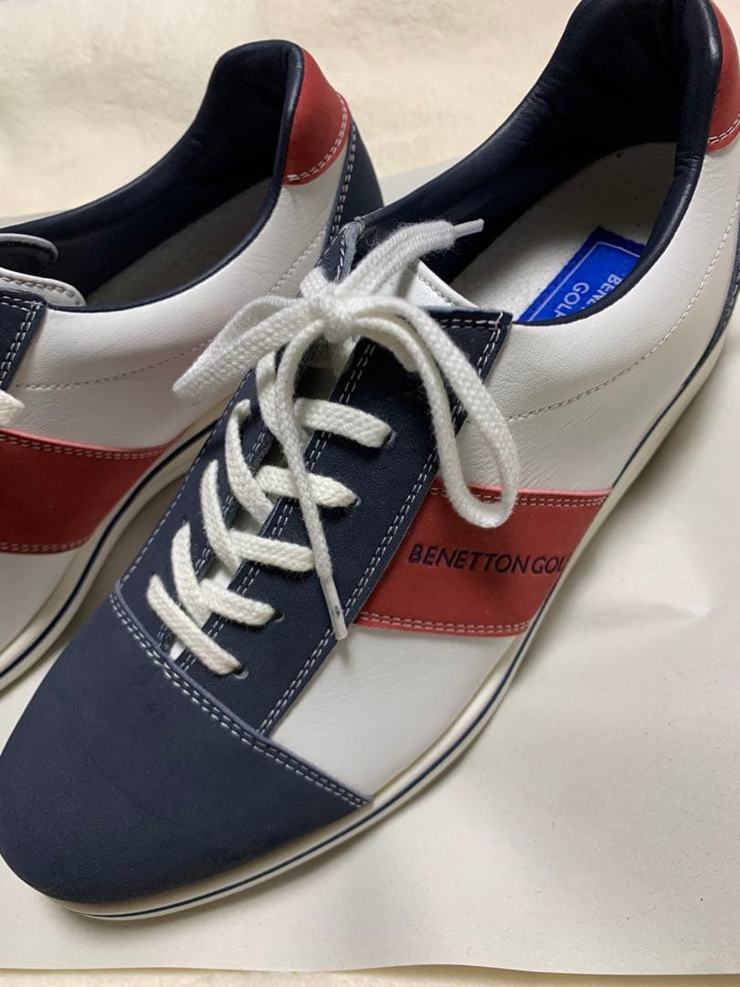希少❤︎【BENETTON GOLF 】カジュアルゴルフシューズ　24.5cm