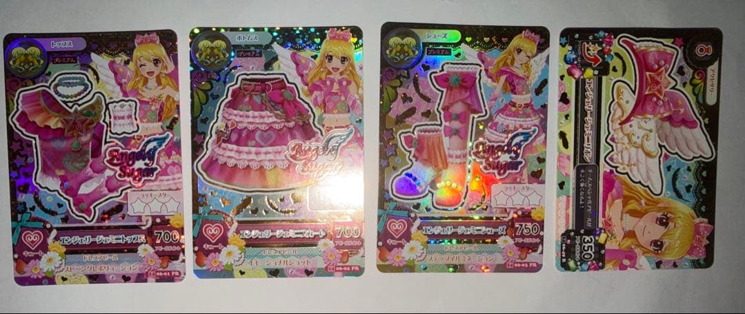 アイカツカード　星宮いちご　エンジェリージェミニリボンコーデ
