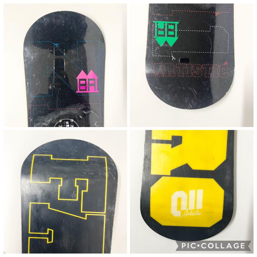 011 artistic SALOMON レディース　ジュニア スノボセット　板