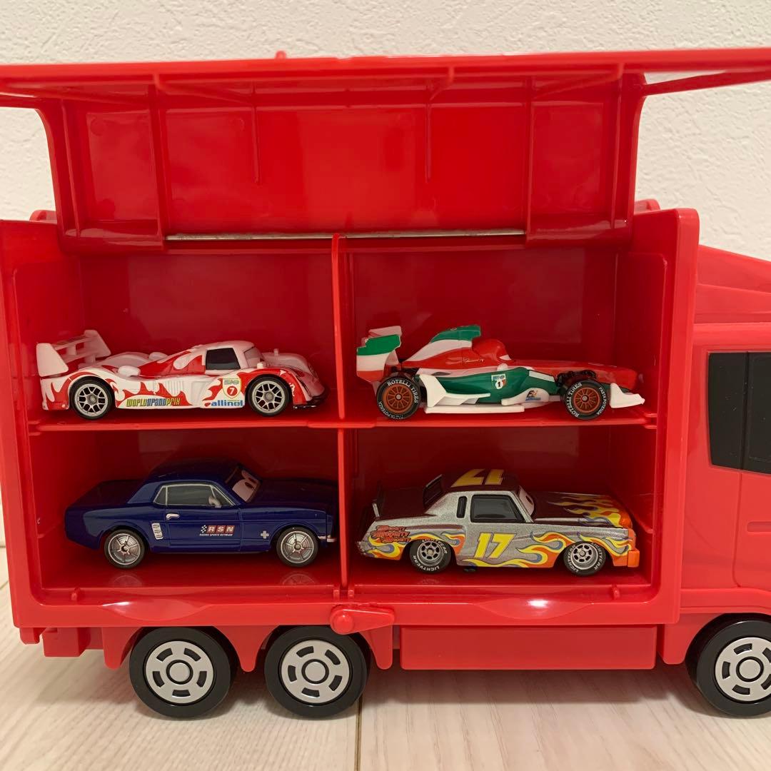 カーズ キャリアカー トラック ミニカーセット 収納 Disney Pixar