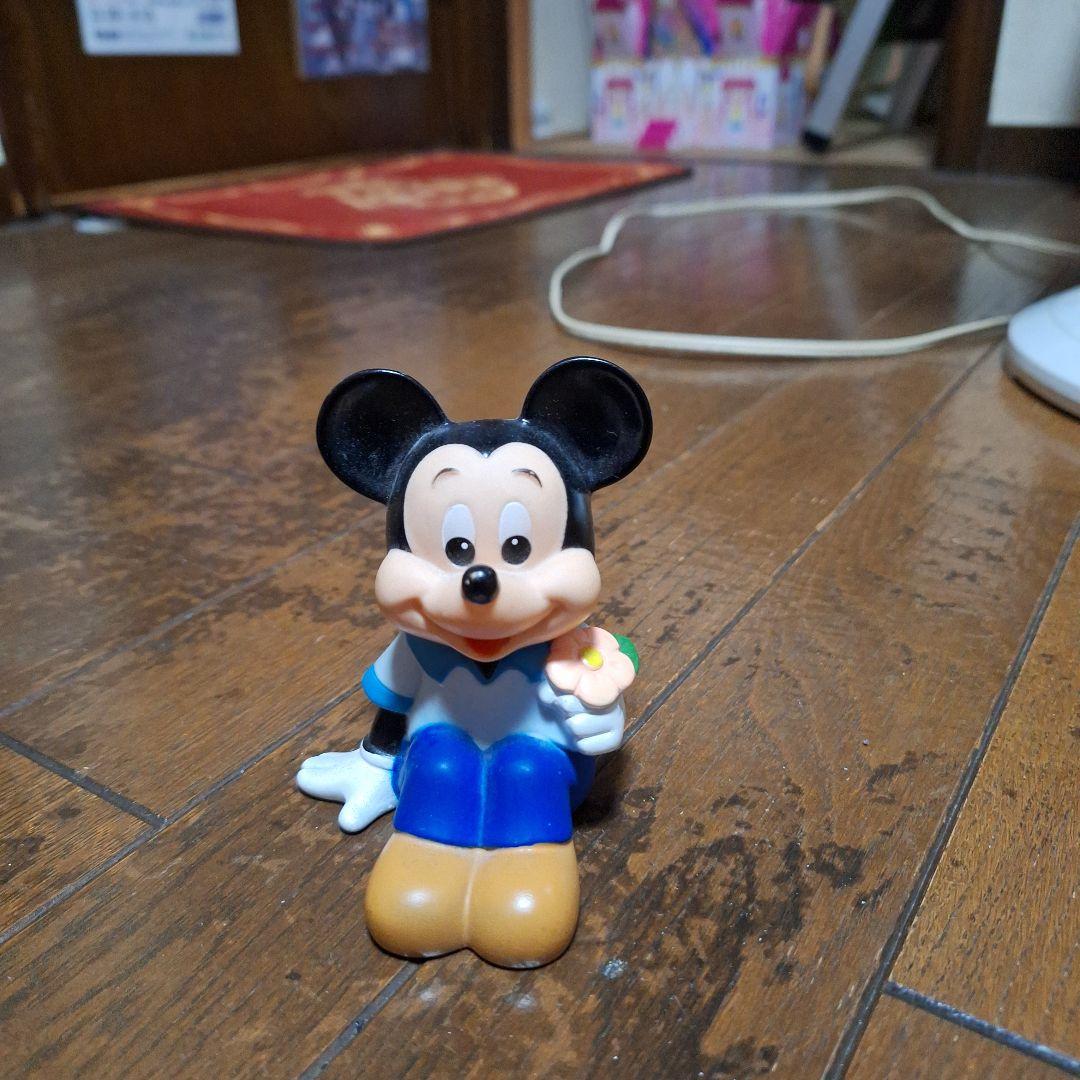 ★激レア 店頭用 三菱銀行 ミッキーマウス ソフビ 貯金箱 レトロ