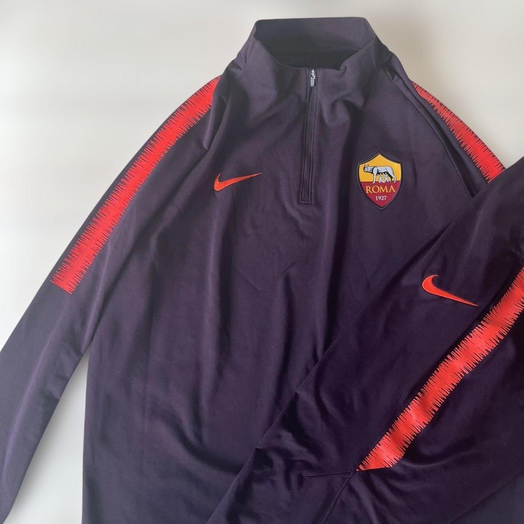 パンツのみNIKE ASローマ 下L サッカー トレーニング ウェア