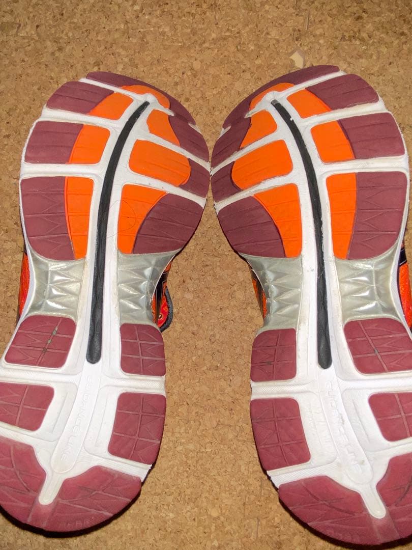 ASICS GEL-NIMBUS 18 26.0cm オレンジ　ゲルニンバス