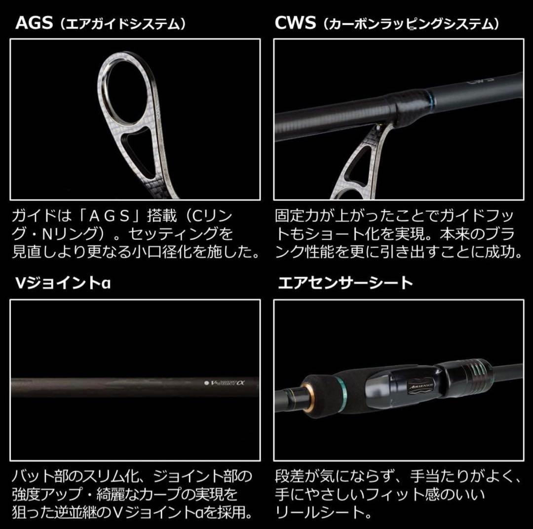 ダイワ エメラルダス ストイスト ST 88ML−SMT