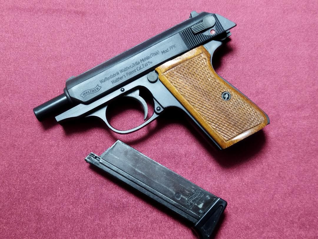 マルゼン　Walther PPK/s ガスブローバック　刻印変更スライド