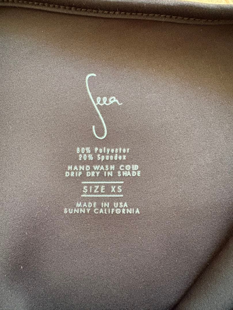 未使用 Seea Nazare Body Suit XS Black
