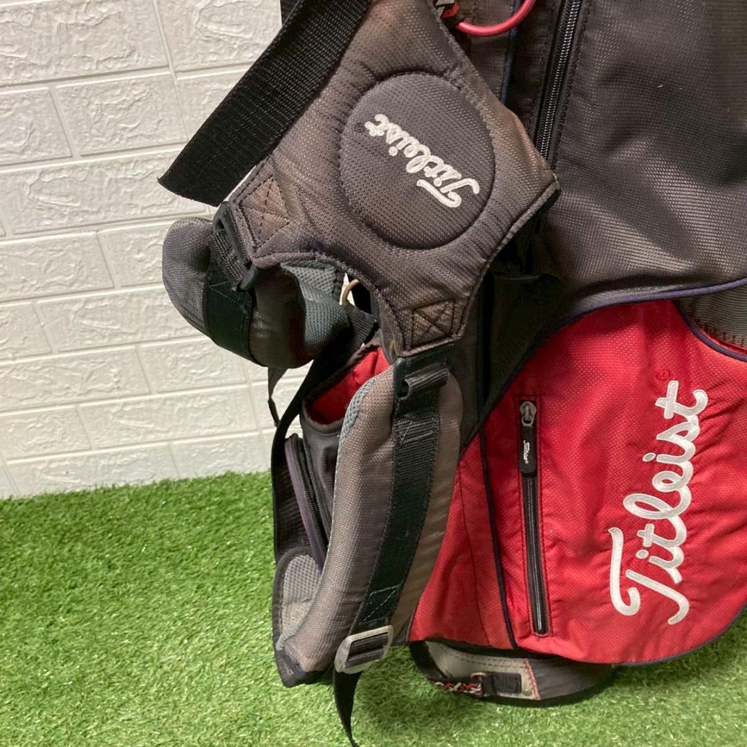【美品】Titleist タイトリスト キャディバッグ 4分割　軽量