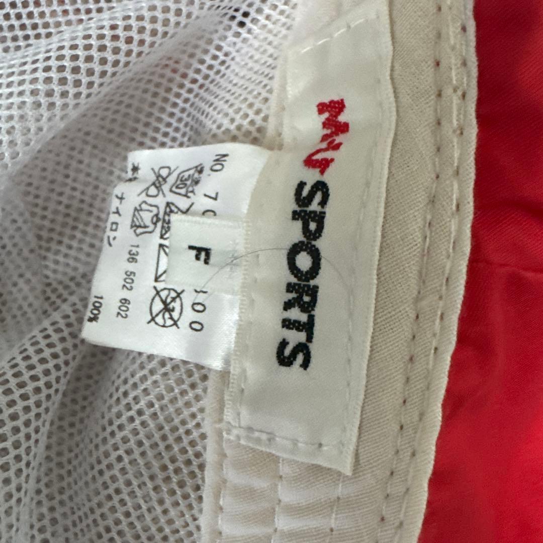 WING SPORTS レッドキャップ