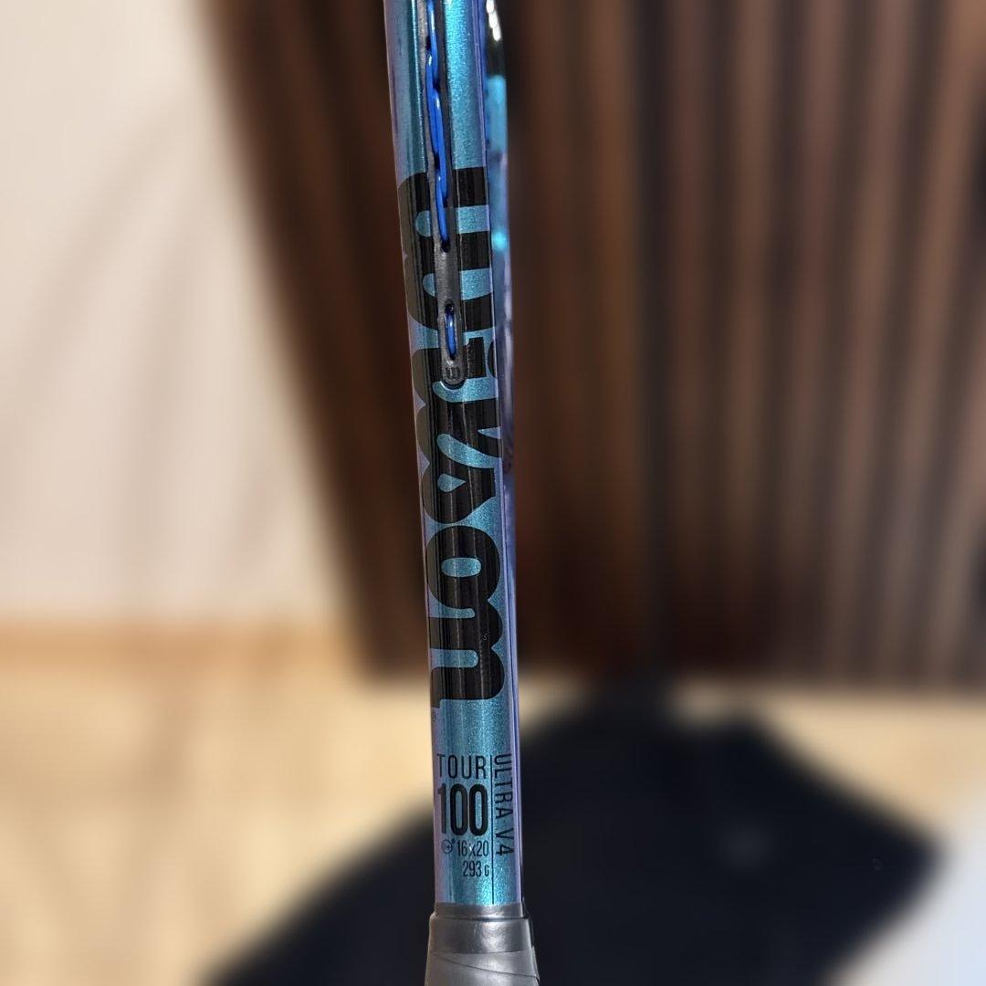 Wilson ULTRA100 テニスラケット ケース付 美品