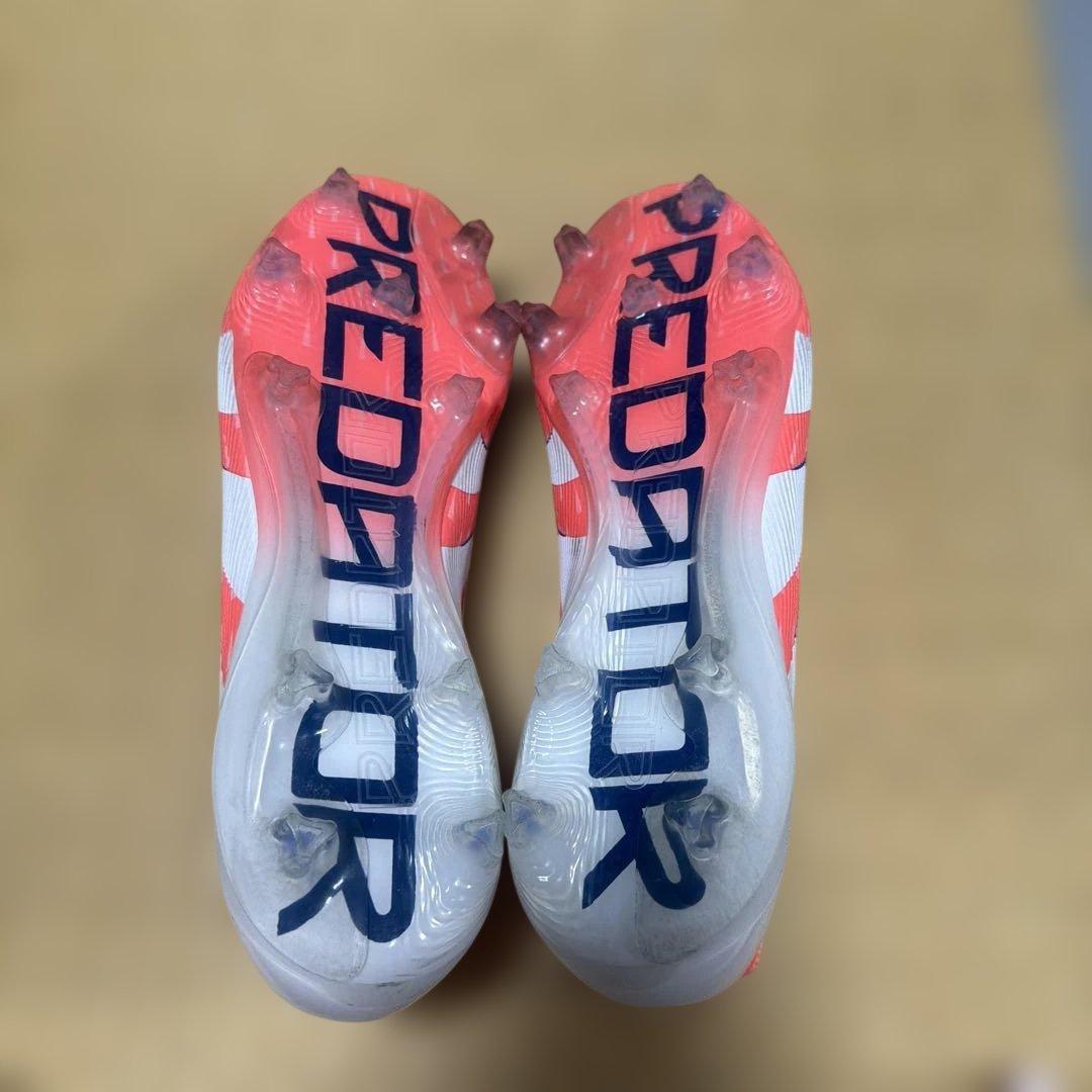 adidas Predator サッカーシューズ オレンジ/ネイビー