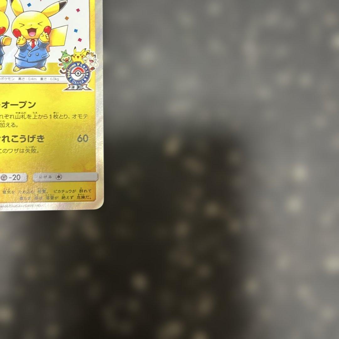 漫才ごっこピカチュウ：ポケモンセンターオーサカDX オープン記念 おいかぜキャ…