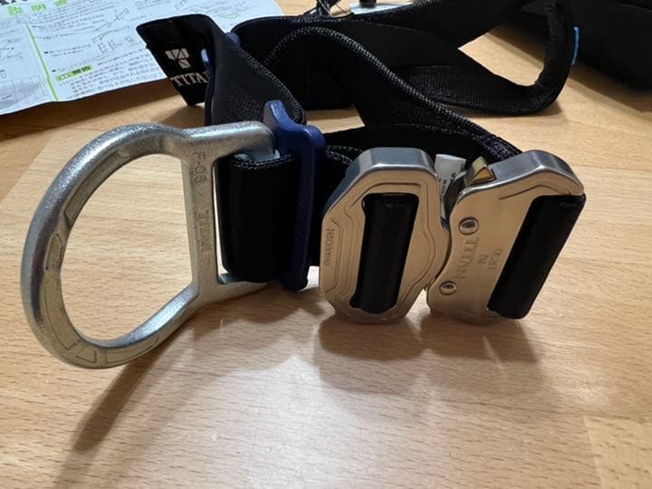 【格安】タイタン　パンアゲ用　D環付チェストベルト（墜落制止用器具）