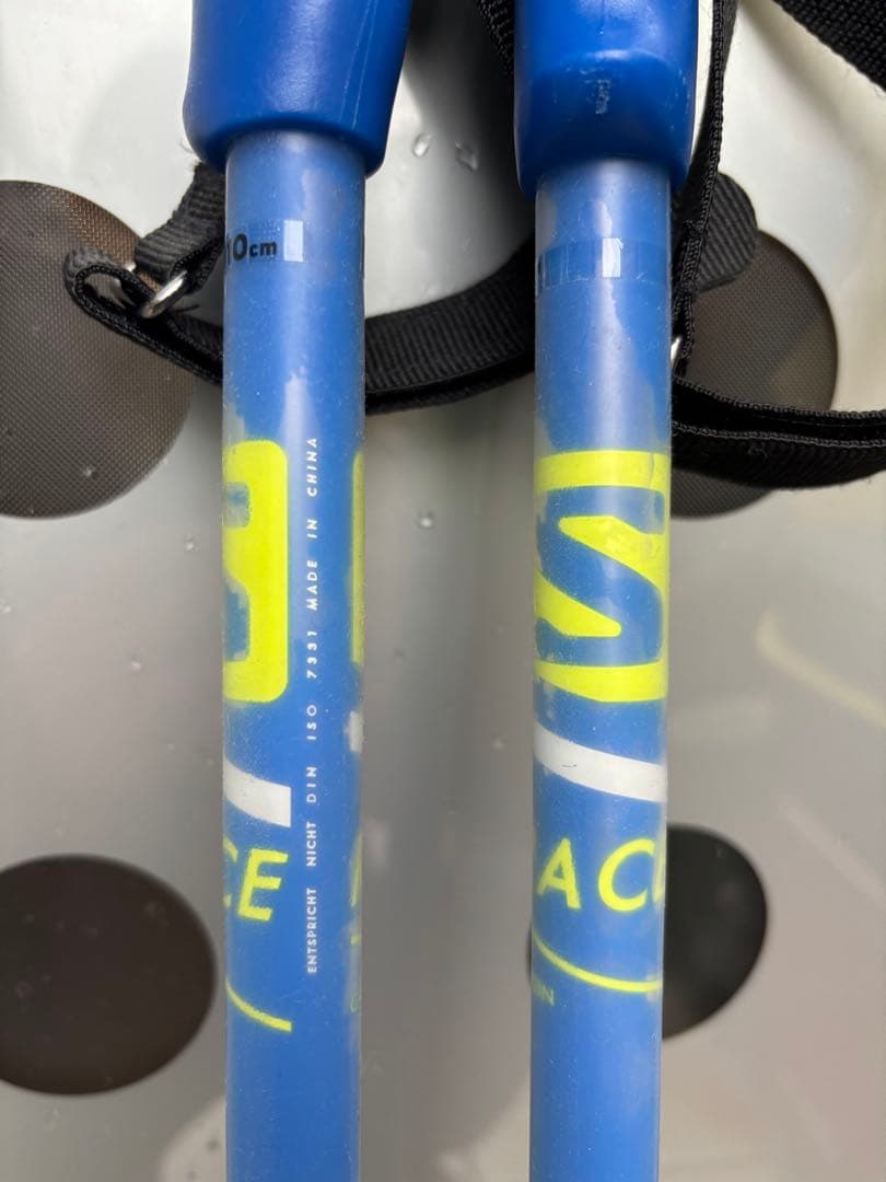 サロモン　salomon S/RACE ポール　ストック　カーボン製　110cm