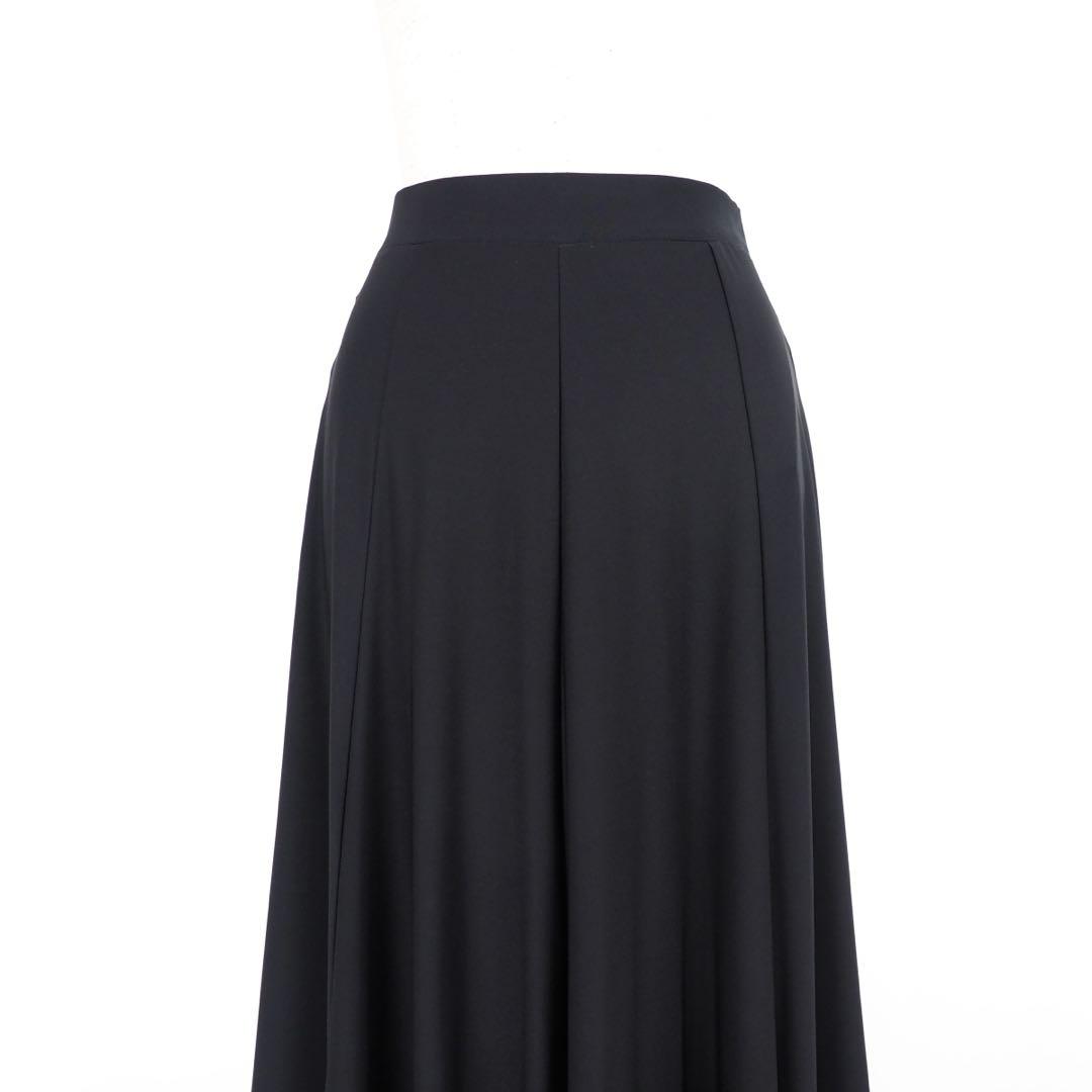 フラメンコ　ファルダ　新品　レッスンファルダ　黒　ストレッチ　Leirena