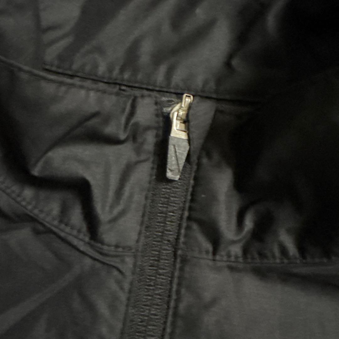 極美品 NIKE GOLF ナイキゴルフ ナイロンベスト ダブルジップ 黒 L