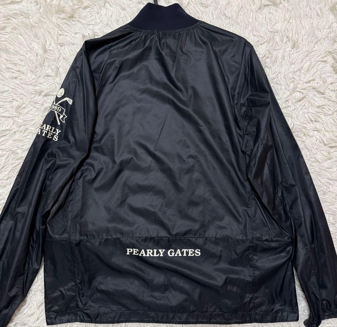 PEARLY GATES スニード　ハイネックジップ　ブランドロゴ　6Size