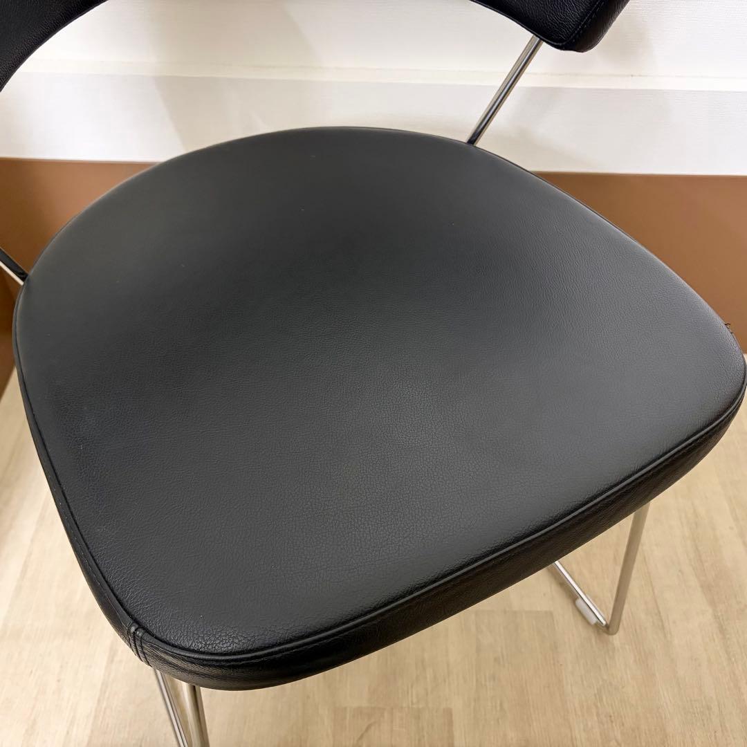 ①美品 Calligaris カリガリス コヌビア ニューヨーク レザー チェア