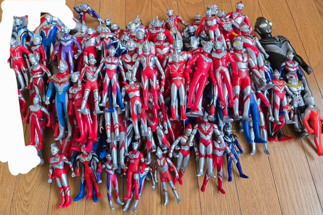 まとめ売り　ウルトラマン　ソフビ 100体以上