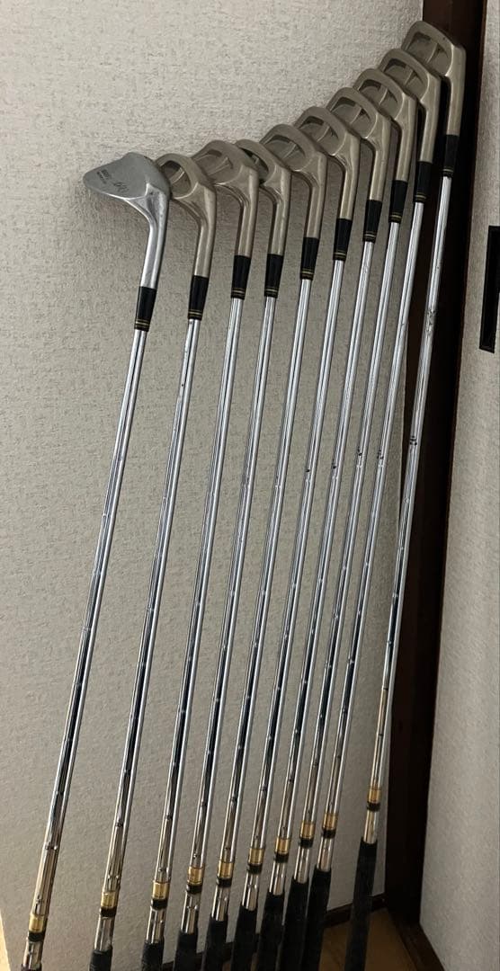 MAXFLI アイアンセット　ウェッジ S 青木功 サイン刻印モデル