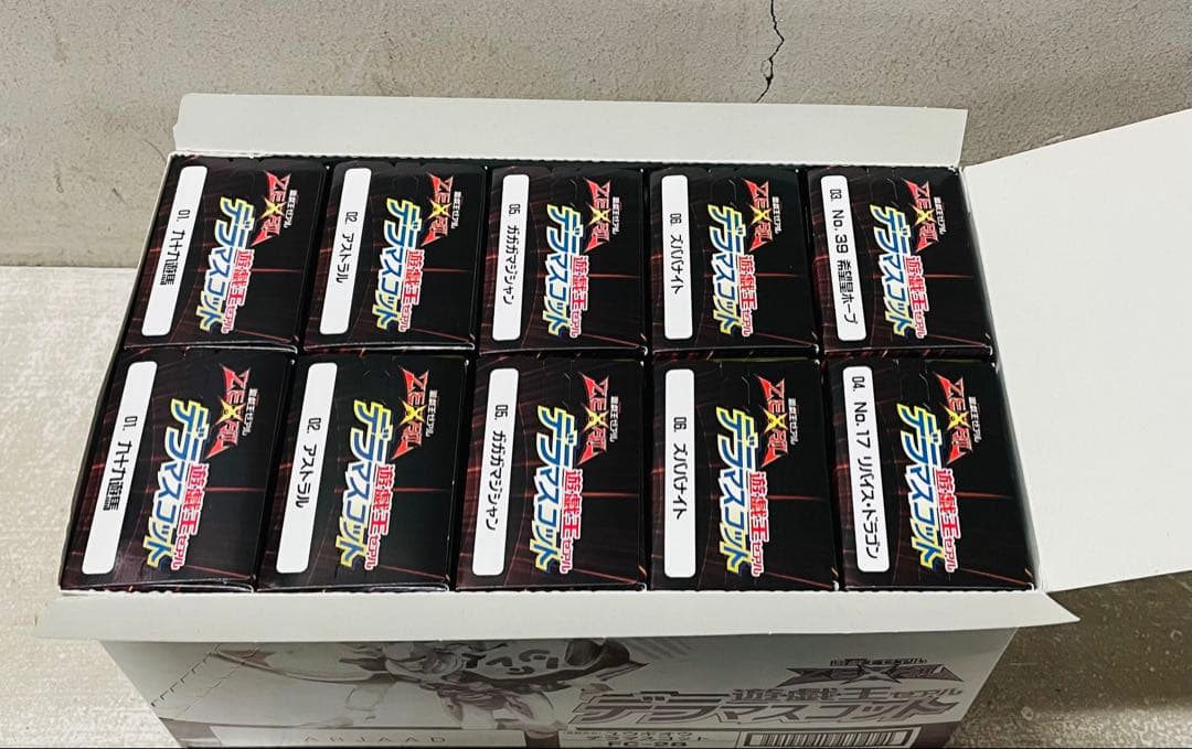 エフトイズ 遊戯王 ZEXAL デラマスコット 1BOX ゼアル