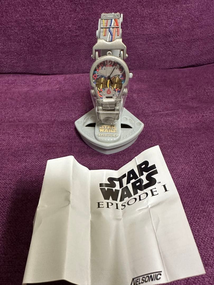 【希少】スター・ウォーズ エピソード1 時計　C3PO