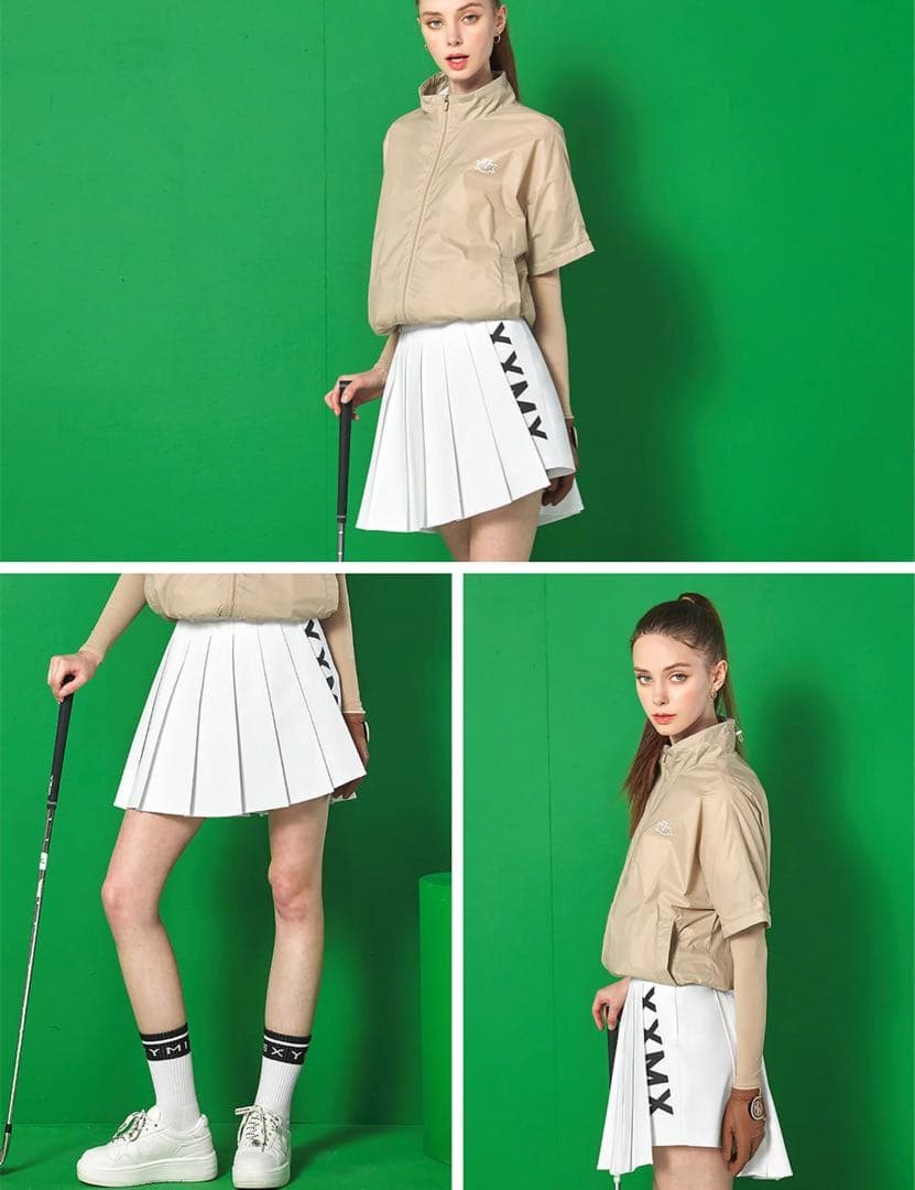 XEXYMIX GOLF プリーツキュロットスカート新品