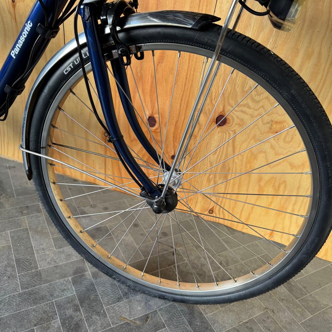 電動アシスト自転車 シティタイプ ネイビー