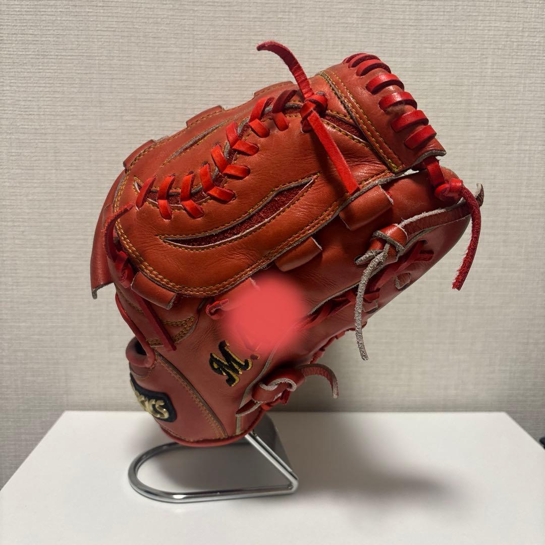 プロ支給品　アシックス　投手用グラブ