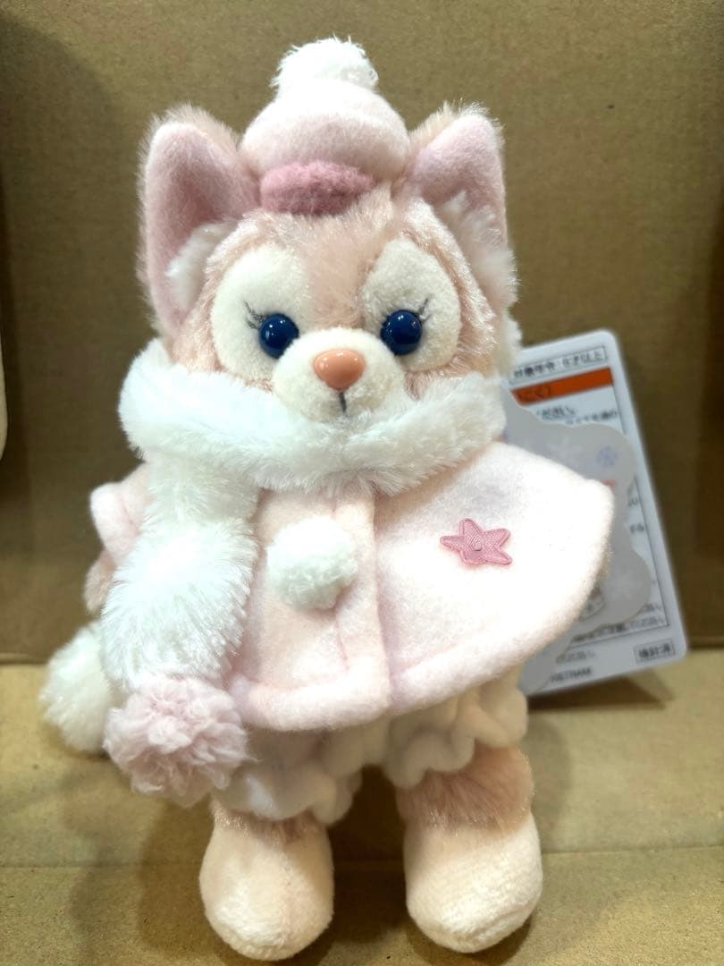 ダンシングスノーフレークス ぬいぐるみバッジ リーナベル　ディズニーシー