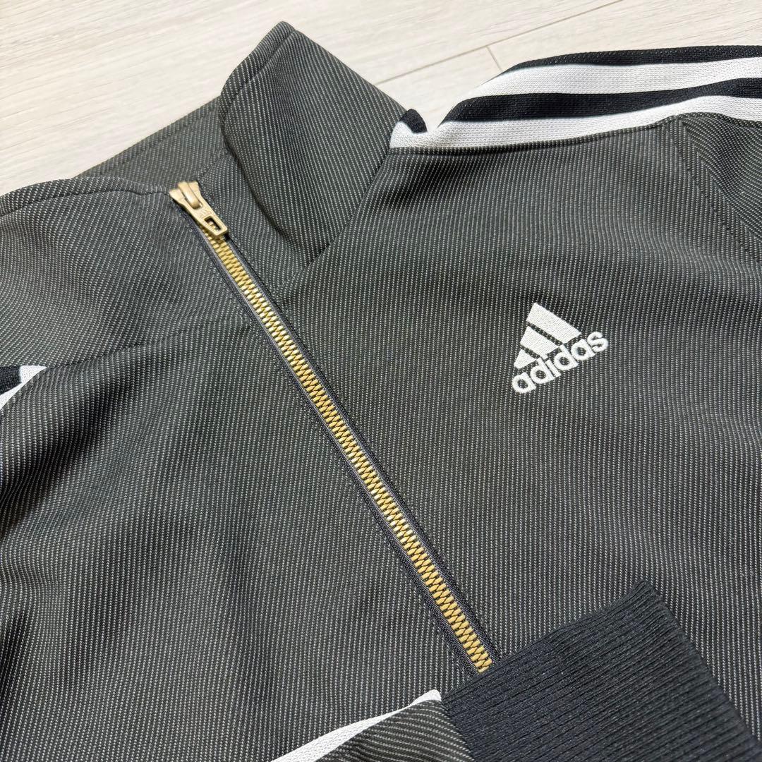 超美品☆adidas 内田篤人着用　岩田剛典着用　デニム風ジャージ上下セット