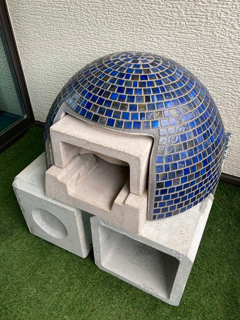 展示品　テック堂　ピザ窯 家庭用石窯 プチドーム　BBQ バーベキュー