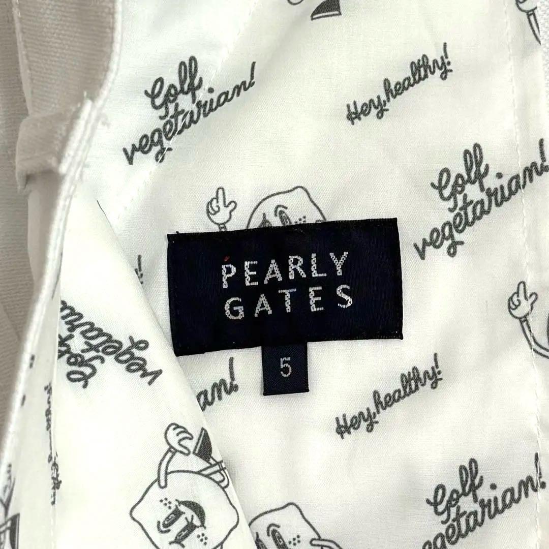 新品未使用✨2025年モデル PEARLY GATES ショートパンツ 白 L