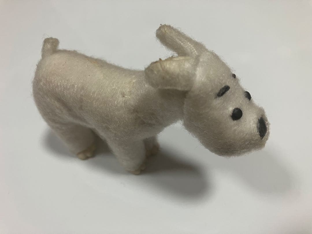 マ*！様 レア！タンタンの冒険【TINTIN】フィギュア1995製スノーウィ付き