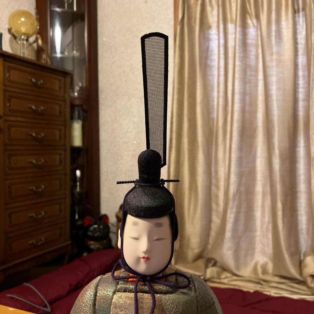 正絹　立びな飾　皇宮