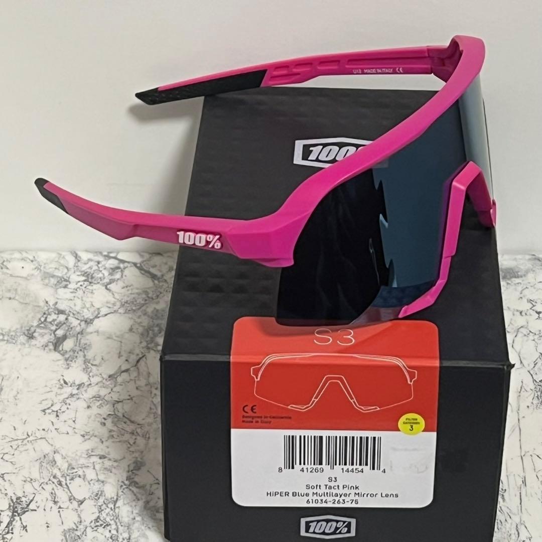 【希少】 100% ワンハンドレッド サングラス S3 Pink