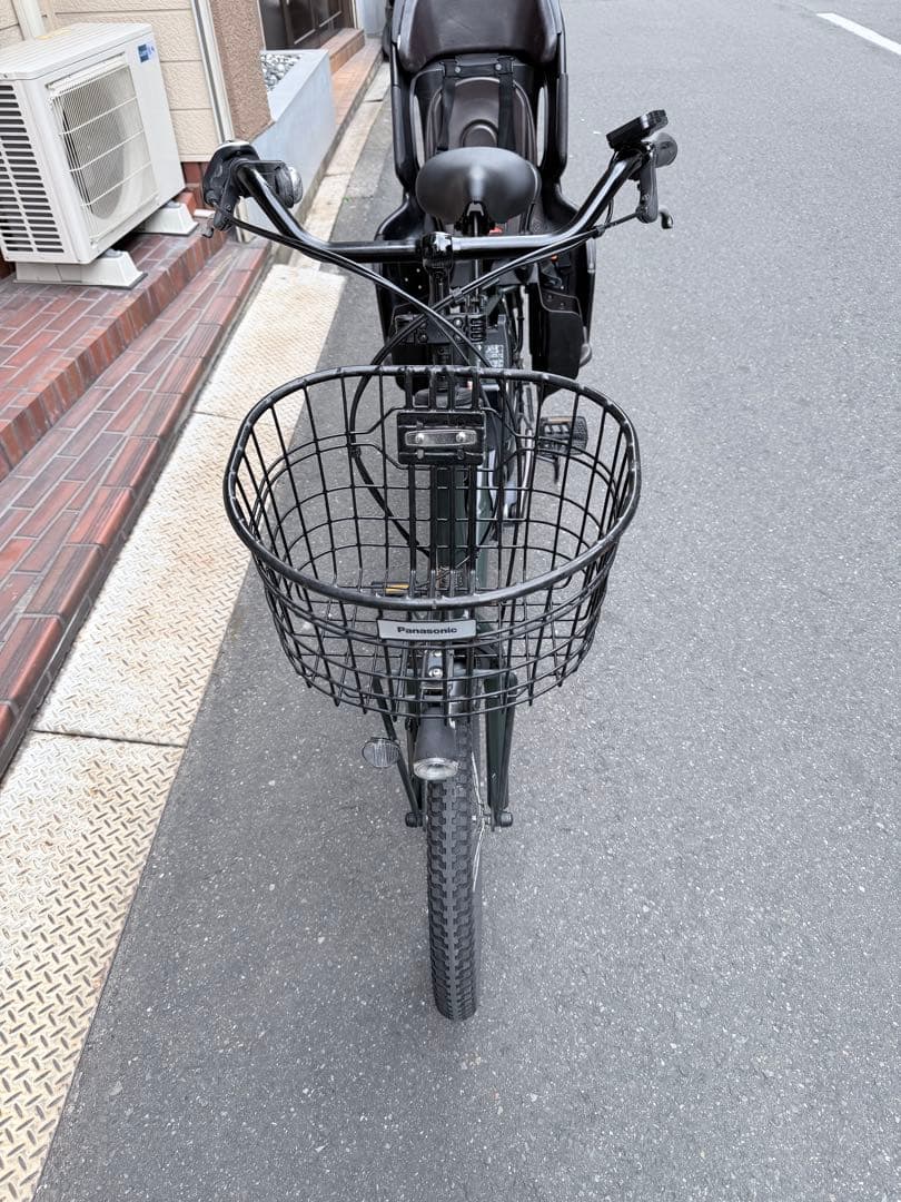大阪府　子供乗せ　パナソニック 電動アシスト自転車 チャイルドシート付き