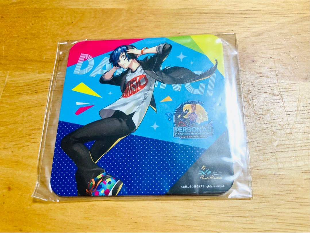 ペルソナ3 パセラコラボ コースター 主人公 ダンシングムーンナイト