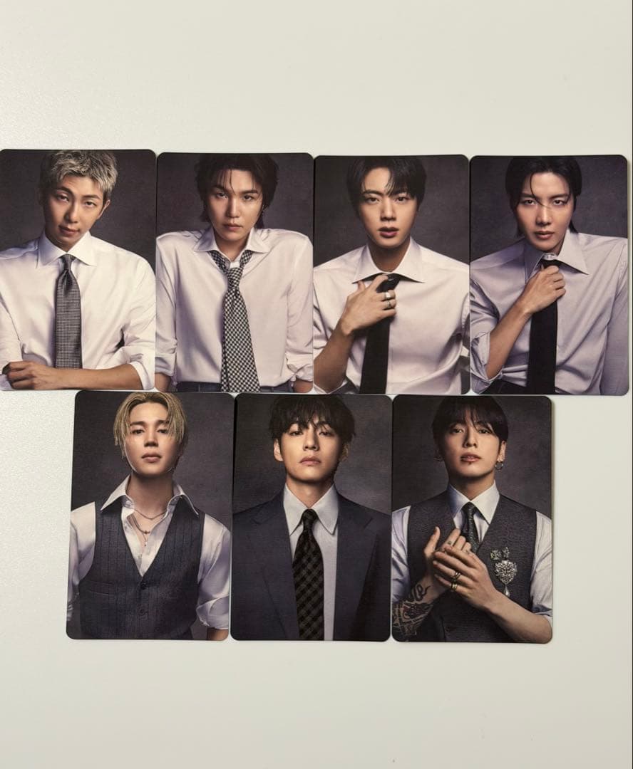 BTS ARIRANG アルバム 日本限定 店舗 特典 トレカ 7種 コンプ
