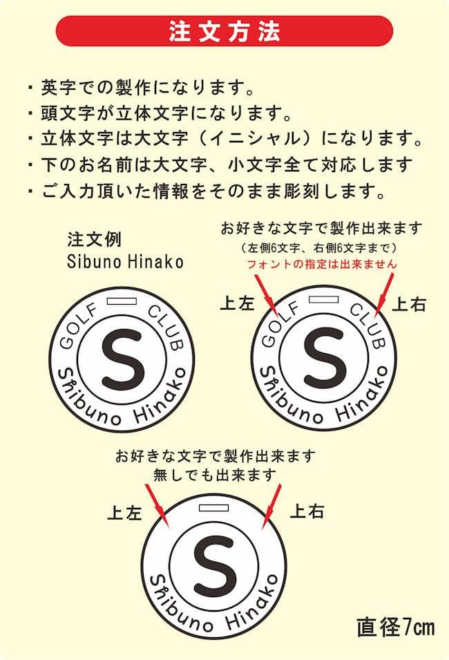 ４個。立体イニシャルネームプレート サークル ゴルフバック 旅行かばん