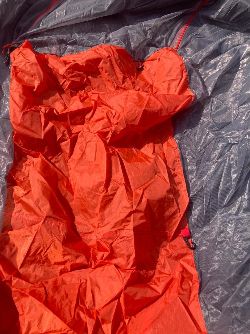 POLAR テント 2 person tent ポーラー 2人用 オレンジ 中古