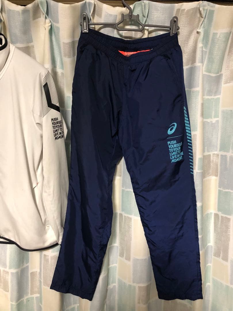 asics アシックス　LIMOストレッチクロスジャケット上下セット　上M 下S