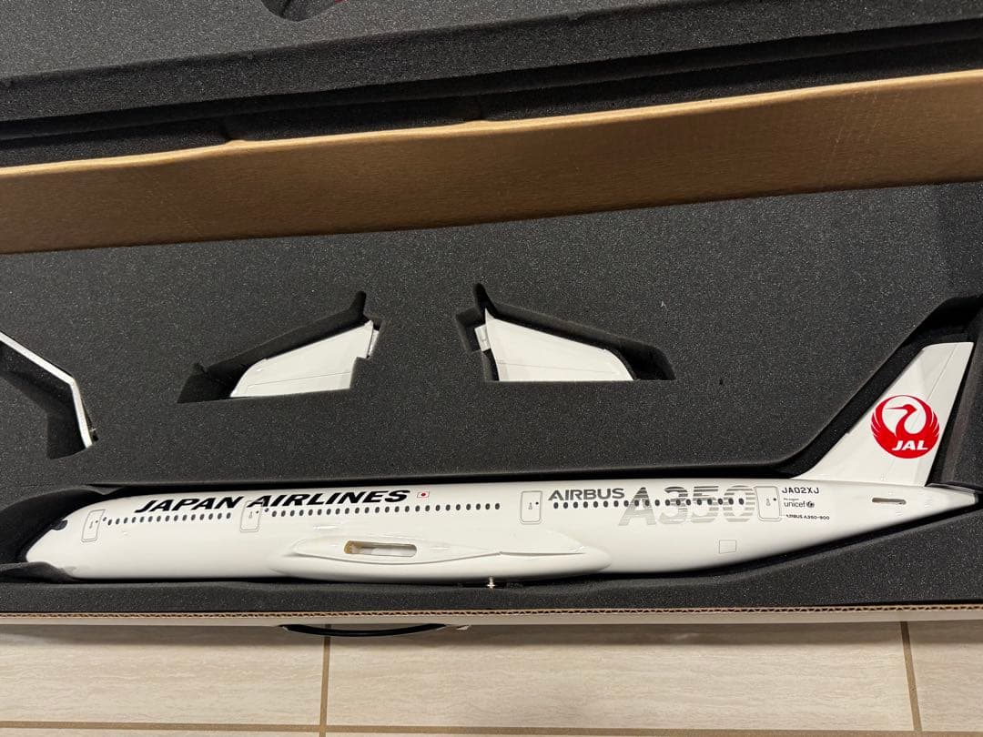 JAL A350-900 モデルプレーン JA02XJ PACMIN 1/100