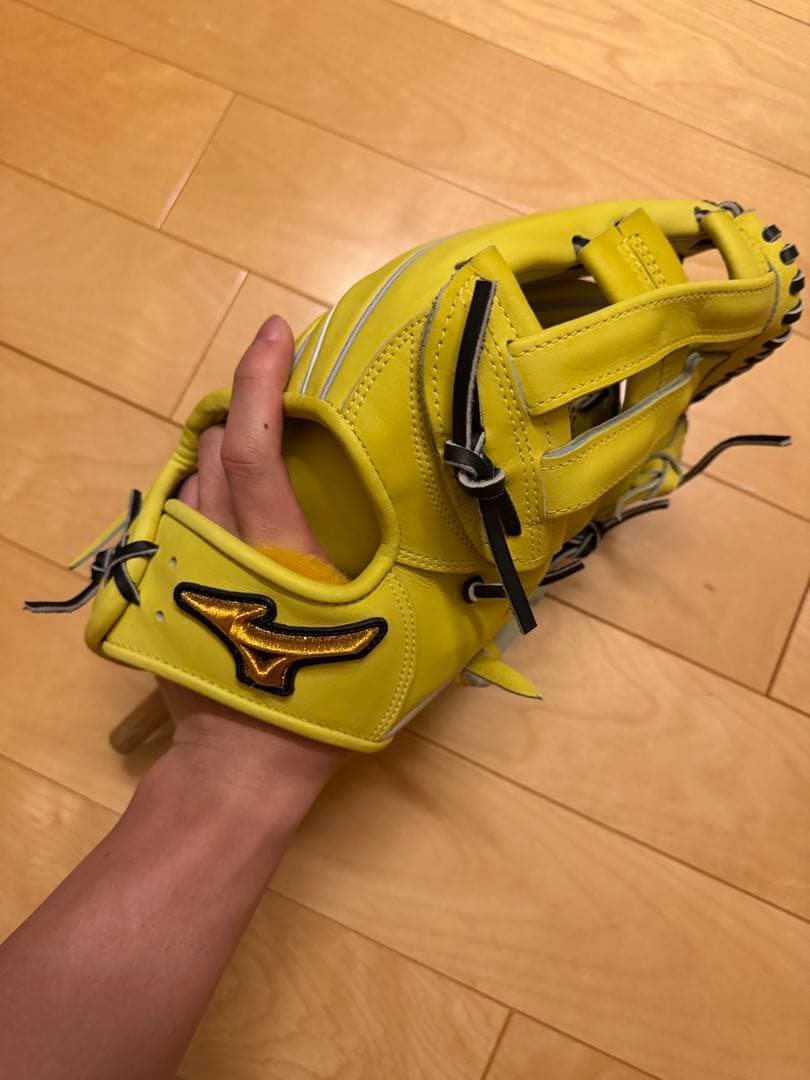 ミズノプロ 硬式グローブ 杉本裕太郎モデル 外野用 ミズノ 右投げ用