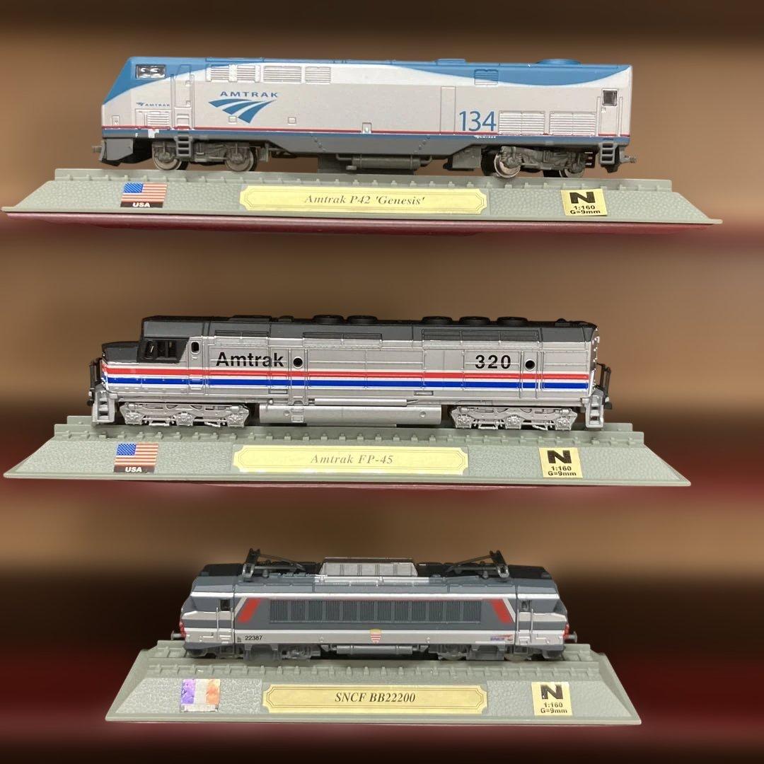 ESH021 世界の鉄道シリーズコレクション　42点セット