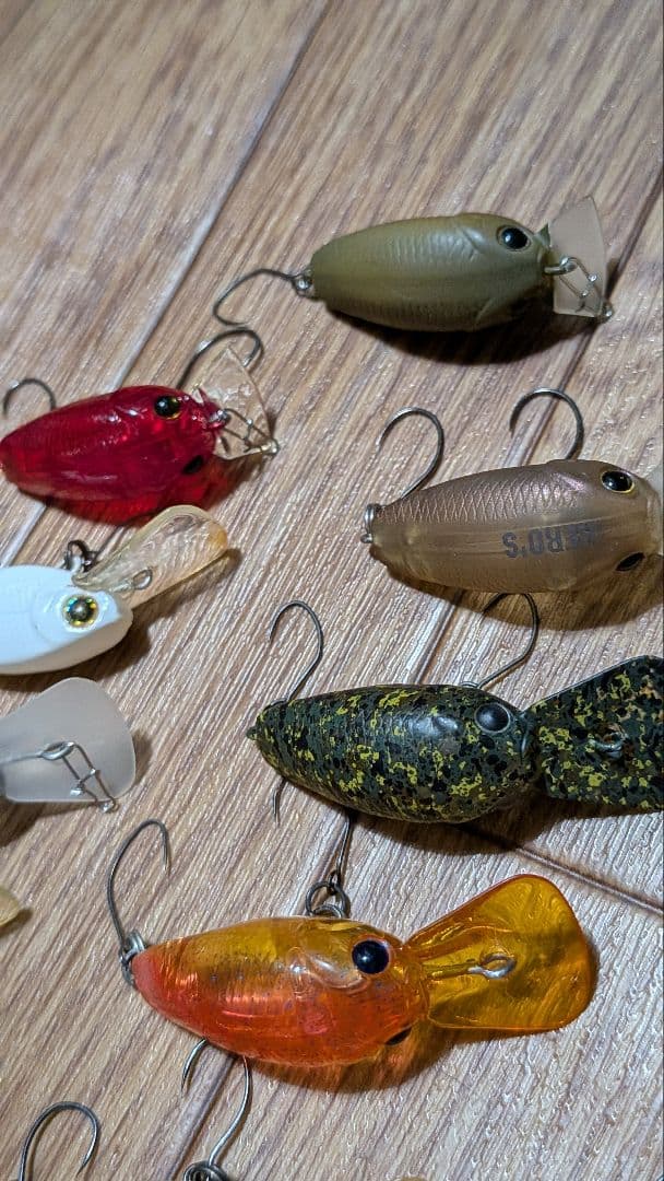 ま*す様 ラッキークラフト クラピー ルアーセット 管釣り エリアトラウト